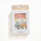 Living Textiles Baby Milestone Cards featuring a tractor ride design, perfect for capturing baby's special moments.