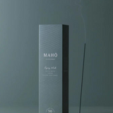 Maho Gypsy Wood Incense sticks in a box, featuring natural wood packaging and traditional incense design.