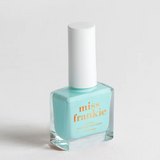 Miss Frankie Mint To Be nail polish in a mint green shade, shown in a close-up image of the bottle with a white background.
