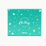 Oh Flossy kids Under The Sea Glitter Set with colorful glitter accessories for children, featuring sea-themed designs and vibrant colors.