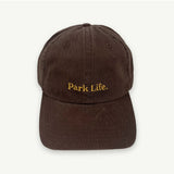Banabae Park Life baseball cap in Coco color, featuring a curved brim and adjustable strap, stylish headwear for casual wear.