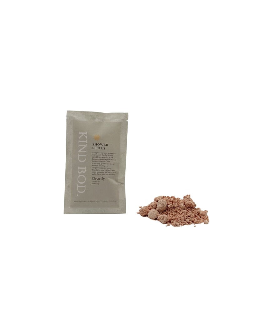 Kind Bod Ritual Trio shower steamers set with three aromatic steamers in a natural, soothing presentation.