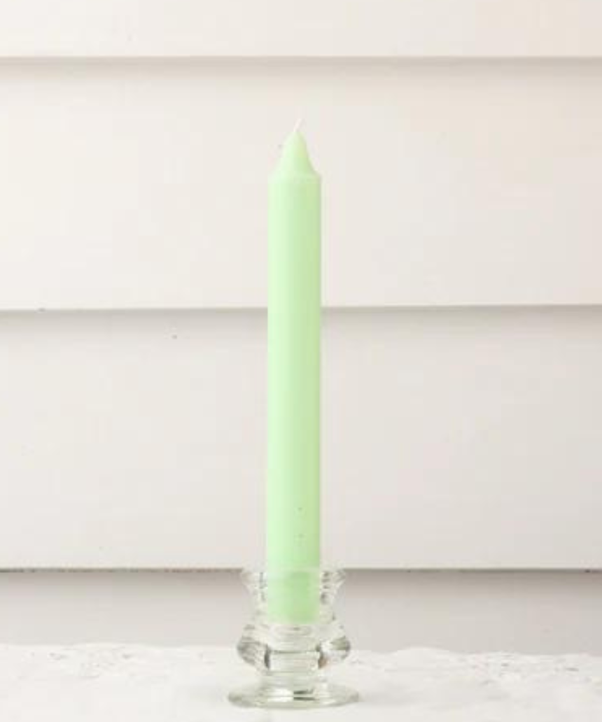 Six River Road lunar moth dinner candles in a pack, featuring elegant white candles with moth-shaped design for dinner table decor.