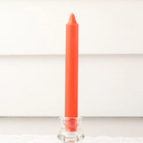 River Road dinner candles 6-pack featuring monarch butterfly designs, elegant wax candles for table decor and special occasions.
