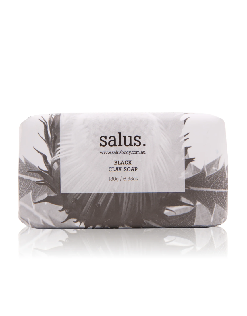 Salus Black Clay Soap Bath and Body