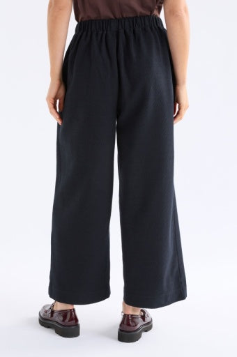 Black Elk Sanna Pant, stylish and comfortable women's pants made from soft fabric, featuring a relaxed fit and contemporary design.