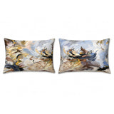 Silk pillowcase from The Artists Label Echoes Of Creation collection, featuring smooth fabric and artistic design details.