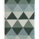 Uimi Indiana Blanket Throw in Lagoon color, soft and cozy textile, featuring a stylish throw blanket for home decor.