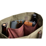 Bellroy Market Tote in Willow with spacious interior, sturdy handles, and stylish design for everyday use.