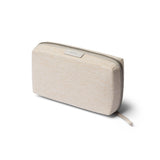 Bellroy Tech Kit Saltbush showing compact organizer with multiple compartments for cables and accessories.
