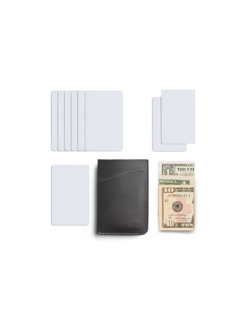 Bellroy Card Sleeve 2nd Ed. - Charcoal Cobalt detail view 6