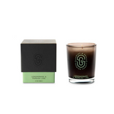 Scarlet & Grace Lemongrass and Persian Lime scented candle in a 60g glass jar with a natural wick.