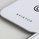 Solid State Aviator solid cologne container with sleek packaging, designed for portable use and everyday freshness.