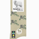 Humphrey Law Australiana Socks featuring vibrant Australian wildlife and cultural patterns on soft, comfortable fabric.