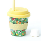 Farm Baby Chino Cup 4oz by Chino Club, a kids' cup with a colorful farm animal design, perfect for little hands.