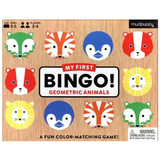 My First Bingo geometric animals board game by Brumby Sunstate featuring colorful animal illustrations for children.