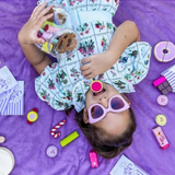 Make Me Iconic kids wooden candy jar toy set featuring colorful, reusable candy-shaped pieces for imaginative play.