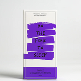 Wild Emery Go the F**k to Sleep shower steamer 3-pack, bath and body product with calming scents, designed for a relaxing shower experience.