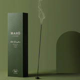 Maho Bali Bungalow Incense Kit with natural incense sticks and holder, set in a tropical-themed packaging, ideal for aromatic relaxation.