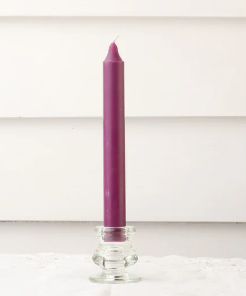 River Road dinner candles in a pack of six featuring Hocus Pocus themed designs, perfect for festive table settings.