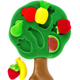 Colorful Rubbabu Shapes Sorter Fruits toy with various fruit shapes and vibrant colors for educational play.