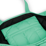 Base Cloud Take It Base in mint color, with a soft, textured surface and cloud pattern design.