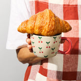 Jones & Co Chino Mug Mon Cherie featuring a charming design, ceramic mug perfect for coffee or tea.