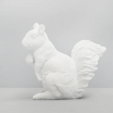 White Moose squirrel twin set of homewares, featuring white design with squirrel motifs, perfect for cozy decor.