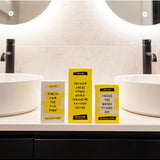 Wild Emery Any Room Can Be A Panic Room Mini Bath Bomb and Salty Soak set packaging