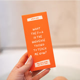 Wild Emery What The F**k Is The Universe Trying To Teach Me Now? mini bath bomb and salty soak set