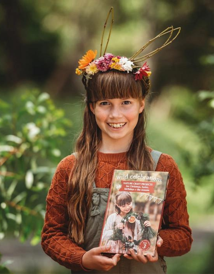 Open pages of Your Wild Books Wild Celebrations book showing colorful illustrations and festive themes.