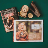 Open page of Your Wild Books' Wild Projects for Families book showing colorful wild nature activities and project ideas.