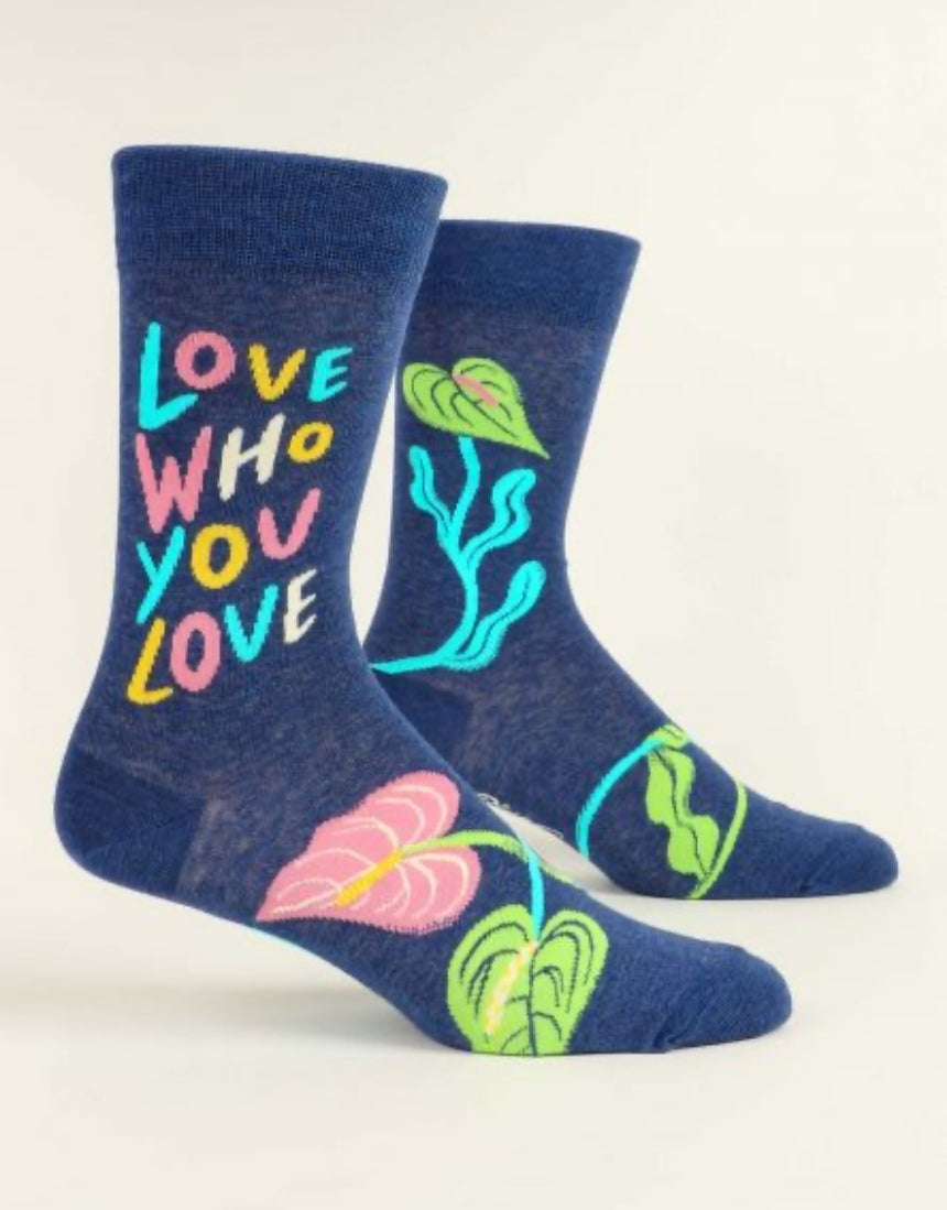 Blue Q Love Who You Love Men's Socks