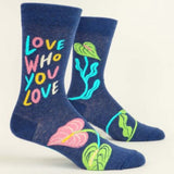 Blue Q Love Who You Love Men's Socks