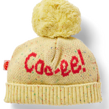 Halcyon Nights Sunny Koala cotton knit beanie for babies, soft and cozy hat with koala design for 3-6 months.