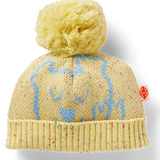 Halcyon Nights Sunny Koala cotton knit beanie hat for 3-6 months, featuring a cute koala design and soft, breathable fabric.