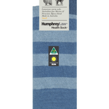 Humphrey Law fine merino and baby alpaca socks in medium size, featuring a soft, cozy berry-colored knit fabric.