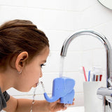 Grey Peleg Design Jumbo Jr Faucet Fountain homeware with playful faucet design for kids' water play or decoration.