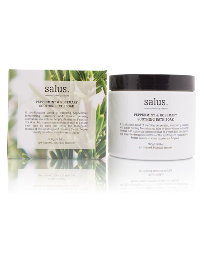 Salus Peppermint & Rosemary Soothing Bath Soak Bath and Body
