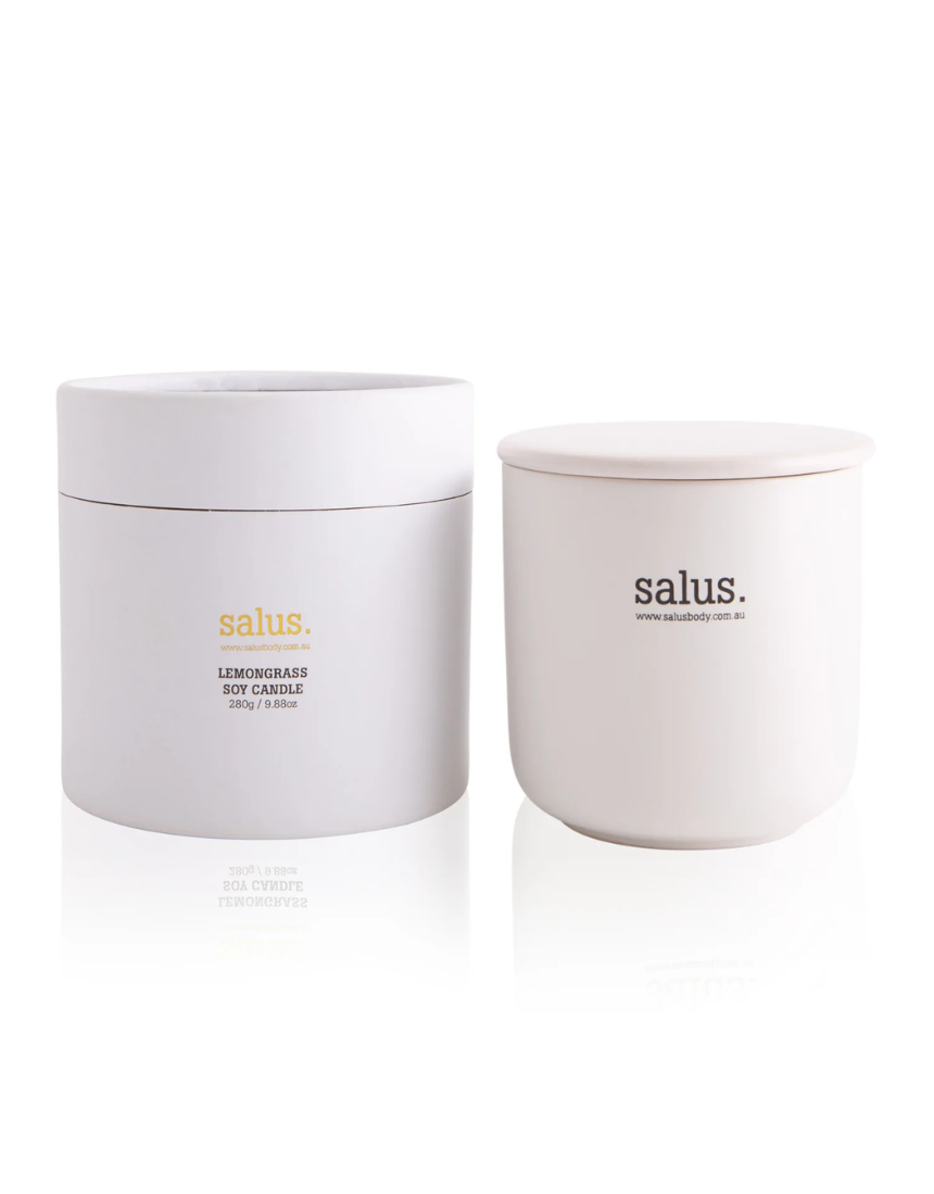 Salus Lemongrass Soy Candle Candles