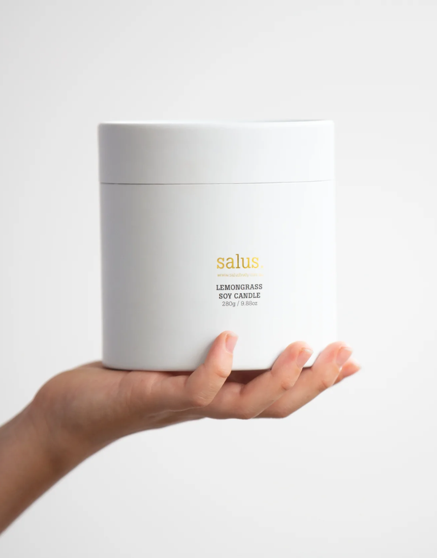 Salus Lemongrass Soy Candle Candles