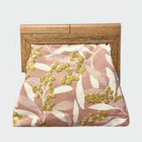 Yellow Bird Signature Medium Clutch with Wattle Tassie Oak frame, showcasing a sleek yellow leather design and elegant craftsmanship.